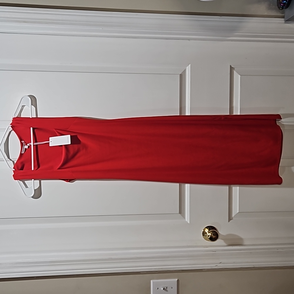 Anistar red dress